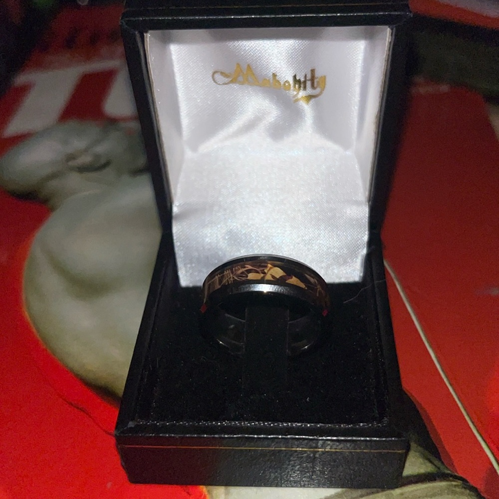 Men’s camo ring